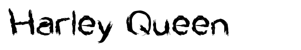 Harley Queen font preview
